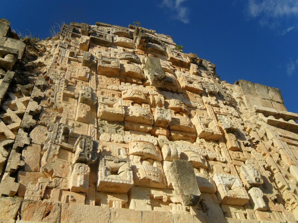 La Casa Del Mago Panzió Uxmal Kültér fotó