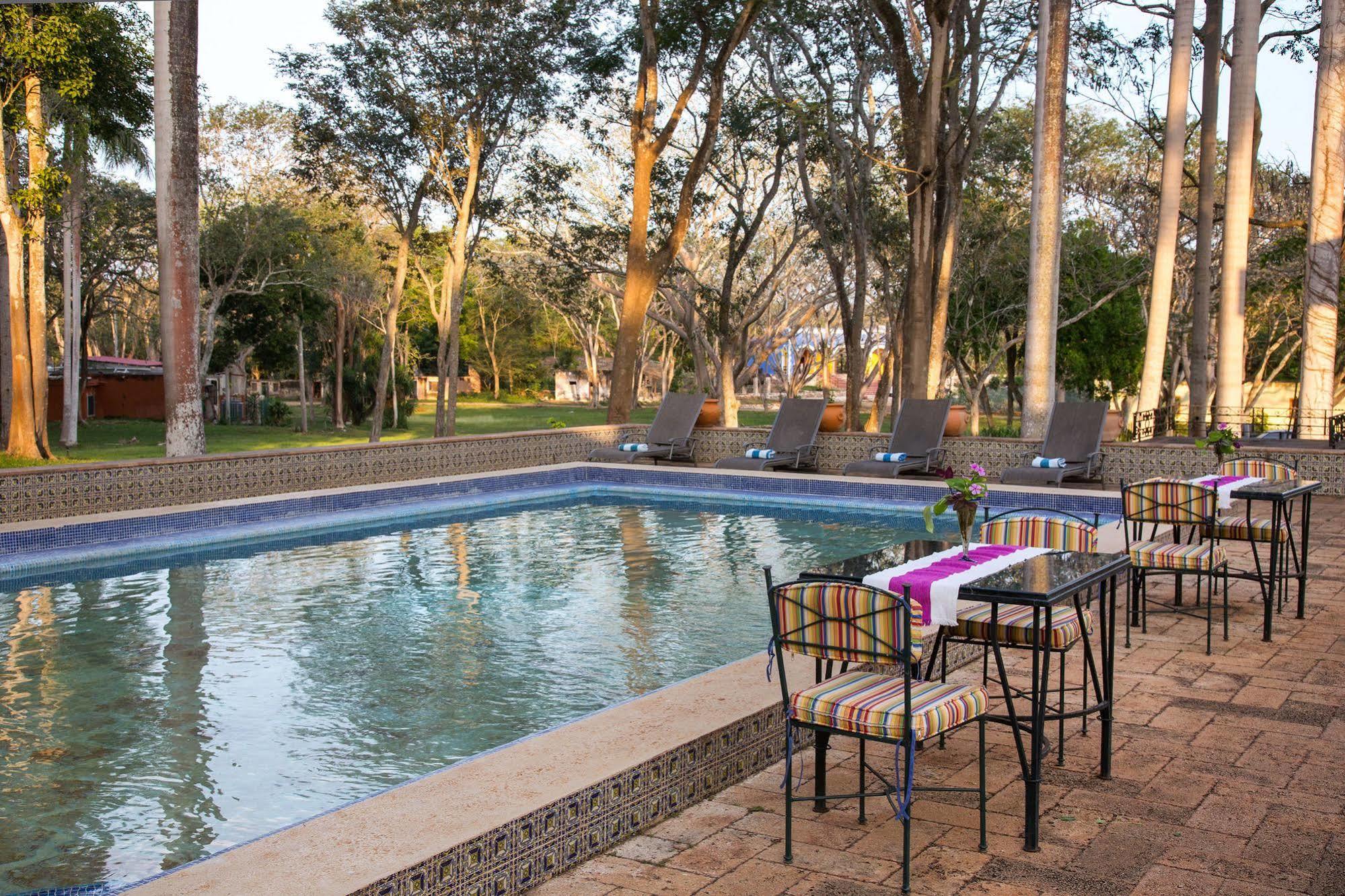La Casa Del Mago Panzió Uxmal Kültér fotó