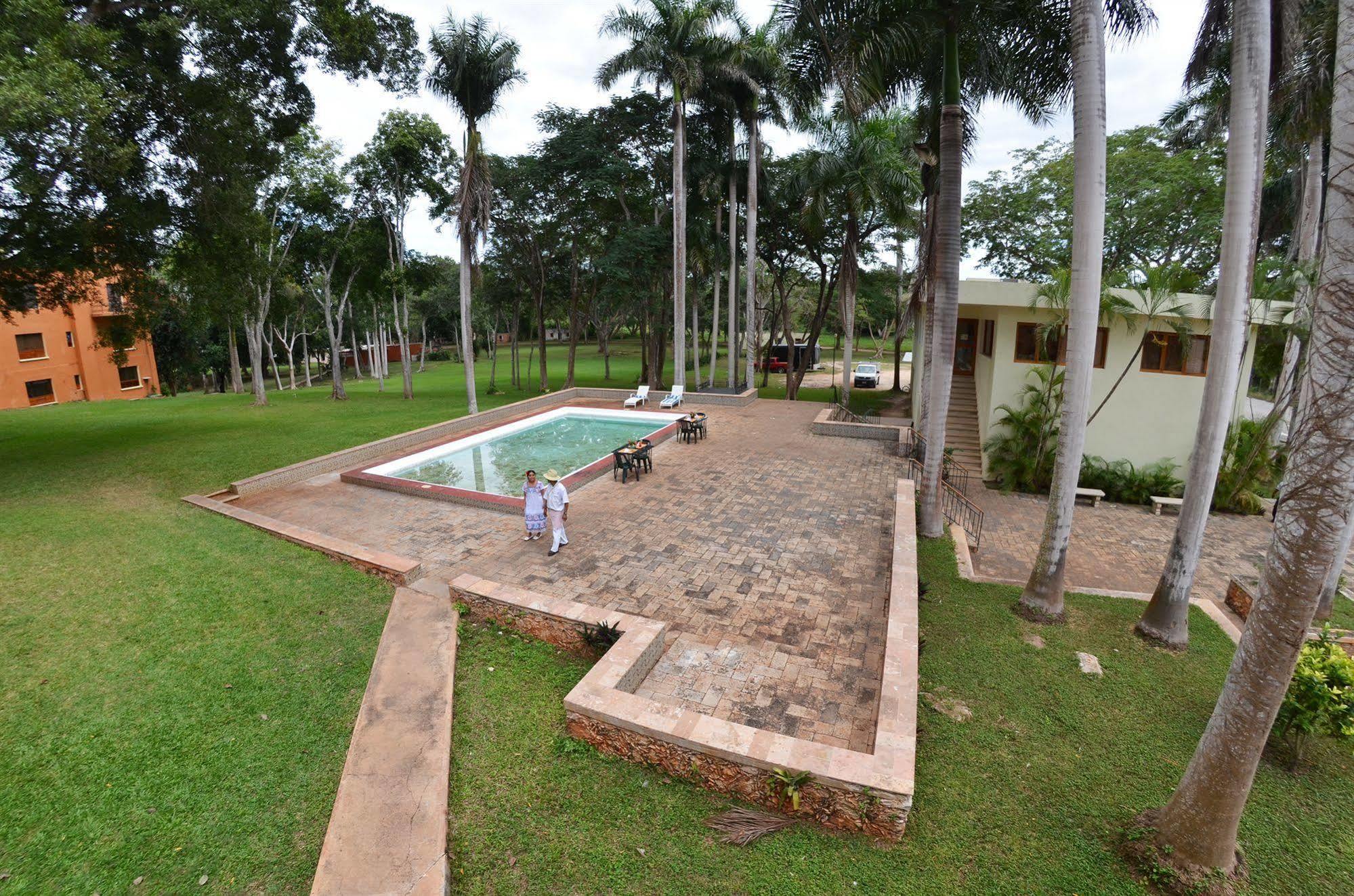 La Casa Del Mago Panzió Uxmal Kültér fotó