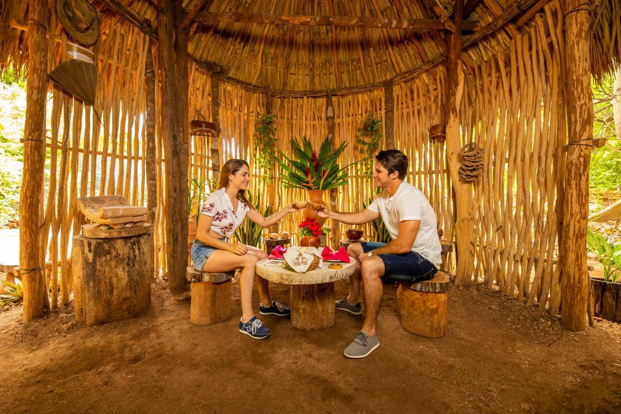 La Casa Del Mago Panzió Uxmal Kültér fotó